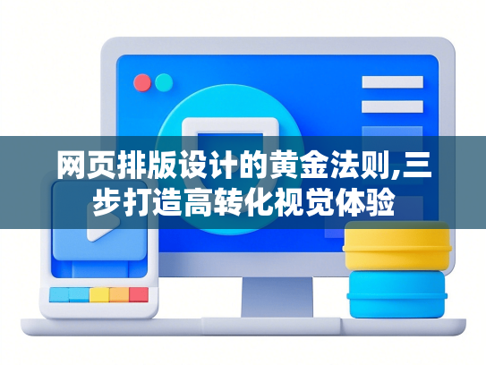 网页排版设计的黄金法则,三步打造高转化视觉体验