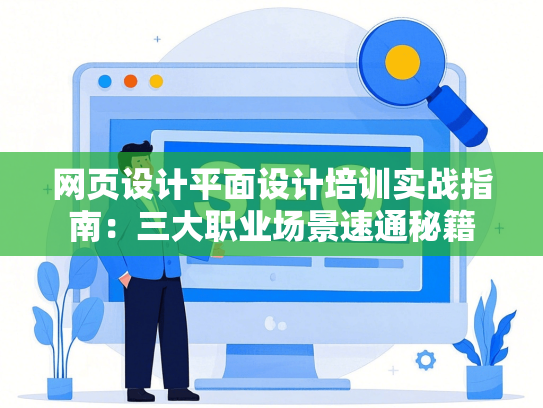 网页设计平面设计培训实战指南：三大职业场景速通秘籍