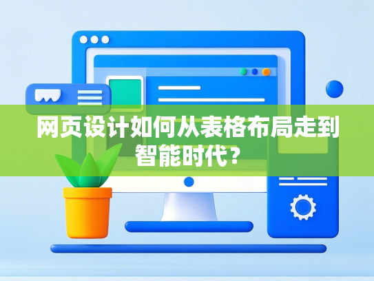 网页设计如何从表格布局走到智能时代？