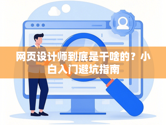 网页设计师到底是干啥的？小白入门避坑指南