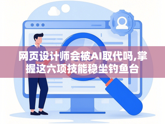 网页设计师会被AI取代吗,掌握这六项技能稳坐钓鱼台
