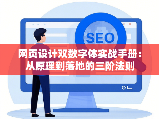 网页设计双数字体实战手册：从原理到落地的三阶法则-第1张图片