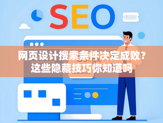 网页设计搜索条件决定成败？这些隐藏技巧你知道吗