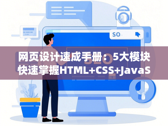 网页设计速成手册：5大模块快速掌握HTML+CSS+JavaScript
