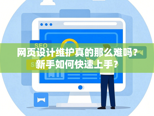网页设计维护真的那么难吗？新手如何快速上手？