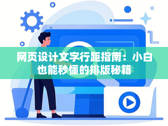 网页设计文字行距指南：小白也能秒懂的排版秘籍