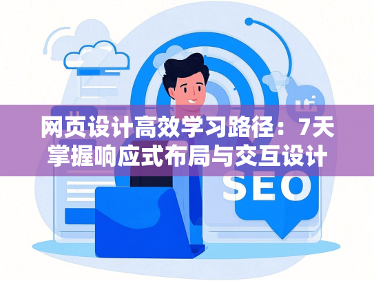 网页设计高效学习路径：7天掌握响应式布局与交互设计