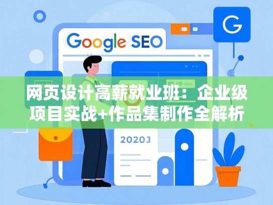 网页设计高薪就业班：企业级项目实战+作品集制作全解析