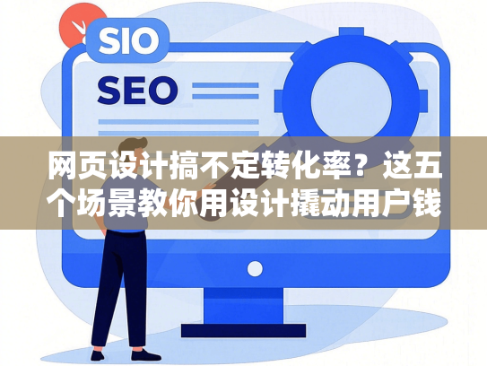 网页设计搞不定转化率？这五个场景教你用设计撬动用户钱包