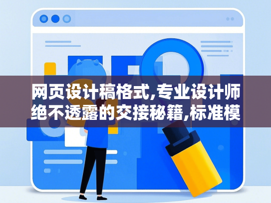 网页设计稿格式,专业设计师绝不透露的交接秘籍,标准模板这样用-第1张图片
