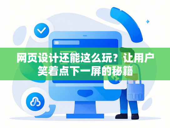 网页设计还能这么玩？让用户笑着点下一屏的秘籍-第1张图片