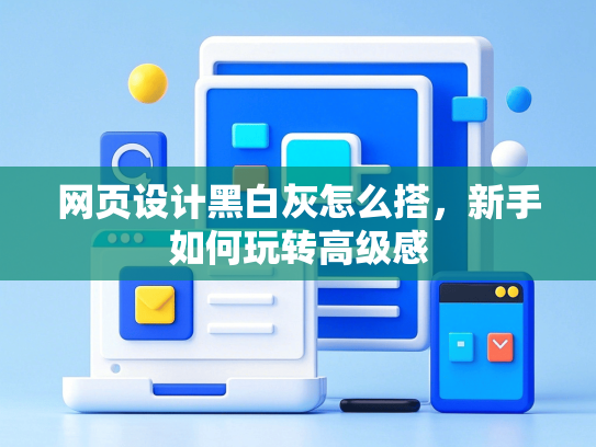 网页设计黑白灰怎么搭，新手如何玩转高级感-第1张图片