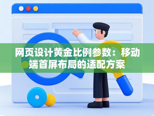 网页设计黄金比例参数：移动端首屏布局的适配方案-第1张图片