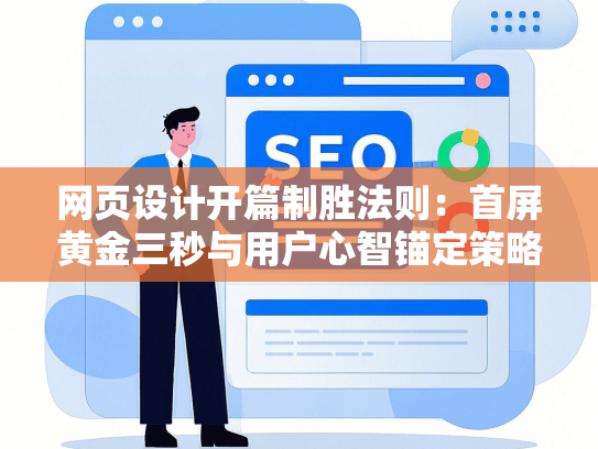 网页设计开篇制胜法则：首屏黄金三秒与用户心智锚定策略