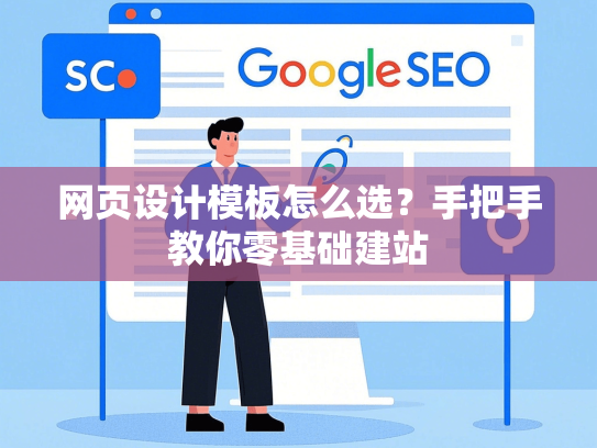 网页设计模板怎么选？手把手教你零基础建站-第1张图片