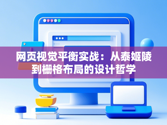 网页视觉平衡实战：从泰姬陵到栅格布局的设计哲学