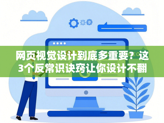 网页视觉设计到底多重要？这3个反常识诀窍让你设计不翻车