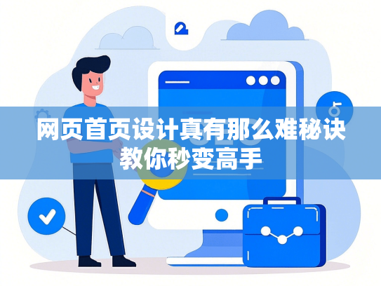 网页首页设计真有那么难秘诀教你秒变高手