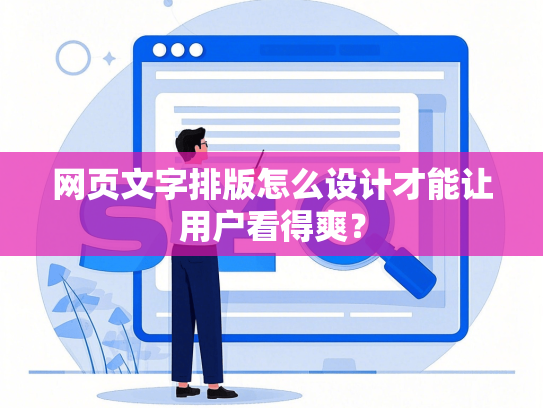 网页文字排版怎么设计才能让用户看得爽？