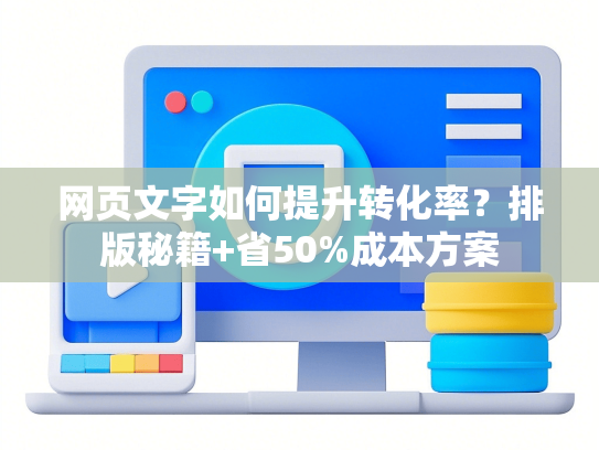 网页文字如何提升转化率？排版秘籍+省50%成本方案-第1张图片