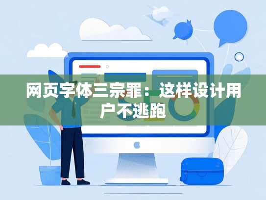 网页字体三宗罪：这样设计用户不逃跑