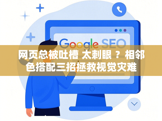 网页总被吐槽 太刺眼 ？相邻色搭配三招拯救视觉灾难
