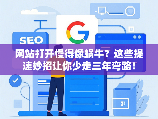 网站打开慢得像蜗牛？这些提速妙招让你少走三年弯路！