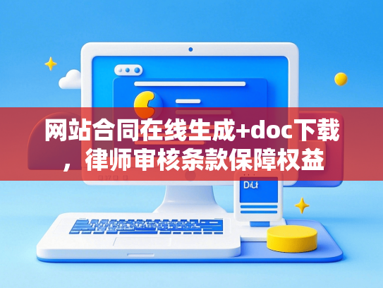 网站合同在线生成+doc下载，律师审核条款保障权益