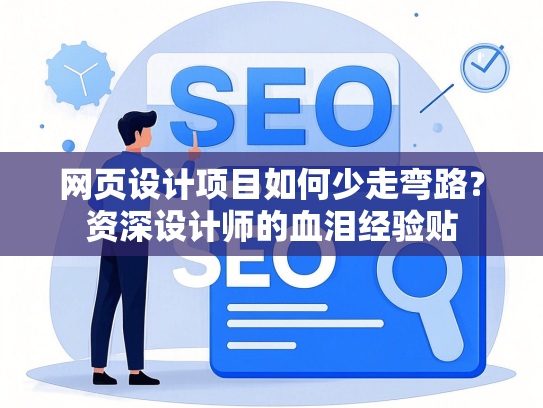 网页设计项目如何少走弯路？资深设计师的血泪经验贴