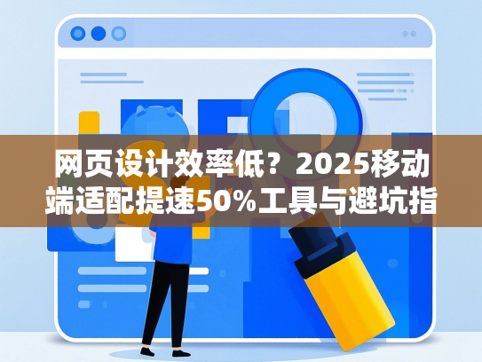 网页设计效率低？2025移动端适配提速50%工具与避坑指南