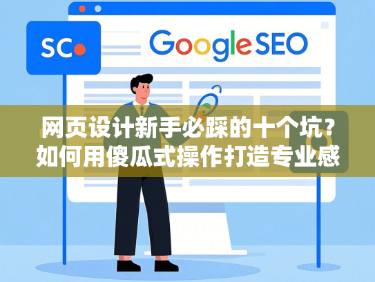 网页设计新手必踩的十个坑？如何用傻瓜式操作打造专业感？