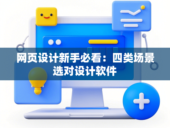 网页设计新手必看：四类场景选对设计软件