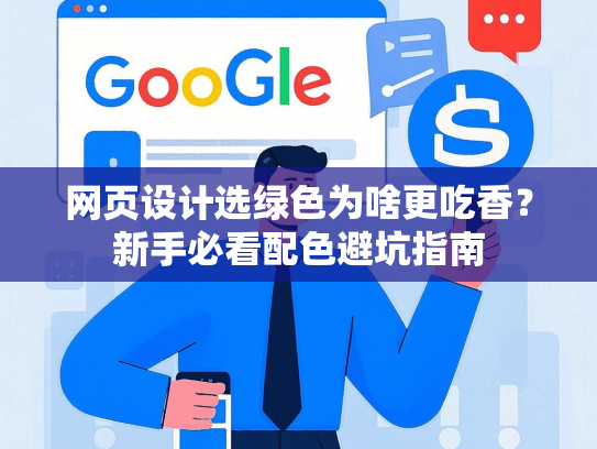 网页设计选绿色为啥更吃香？新手必看配色避坑指南
