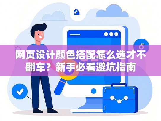 网页设计颜色搭配怎么选才不翻车？新手必看避坑指南