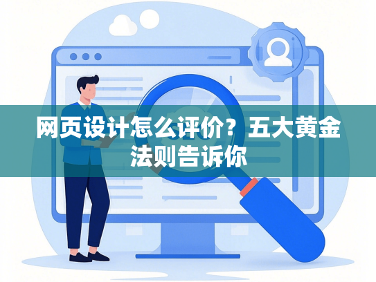 网页设计怎么评价？五大黄金法则告诉你-第1张图片