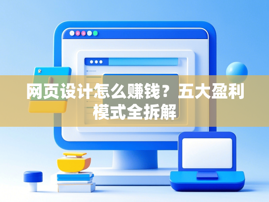 网页设计怎么赚钱？五大盈利模式全拆解