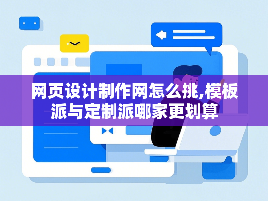 网页设计制作网怎么挑,模板派与定制派哪家更划算