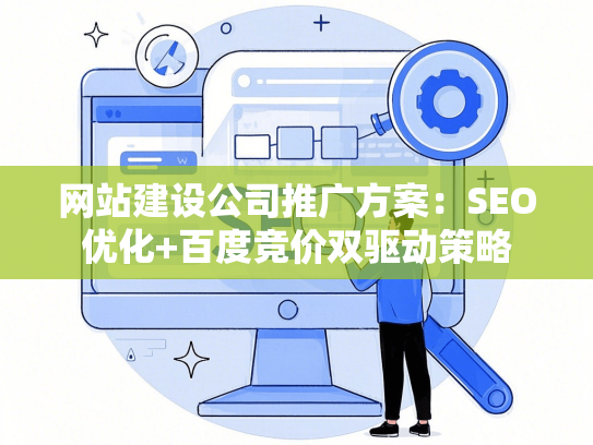 网站建设公司推广方案：SEO优化+百度竞价双驱动策略