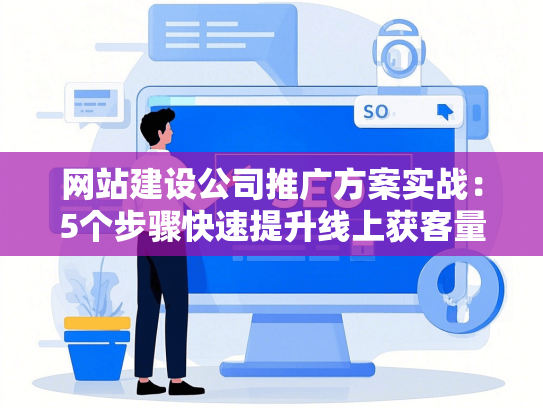 网站建设公司推广方案实战：5个步骤快速提升线上获客量-第1张图片