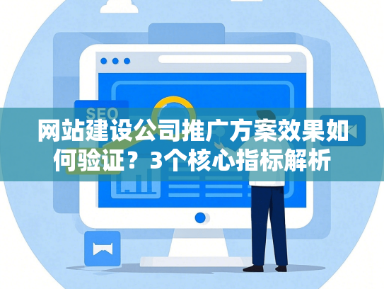 网站建设公司推广方案效果如何验证？3个核心指标解析