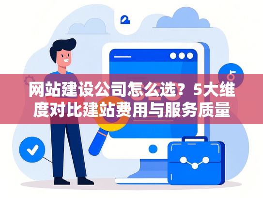 网站建设公司怎么选？5大维度对比建站费用与服务质量
