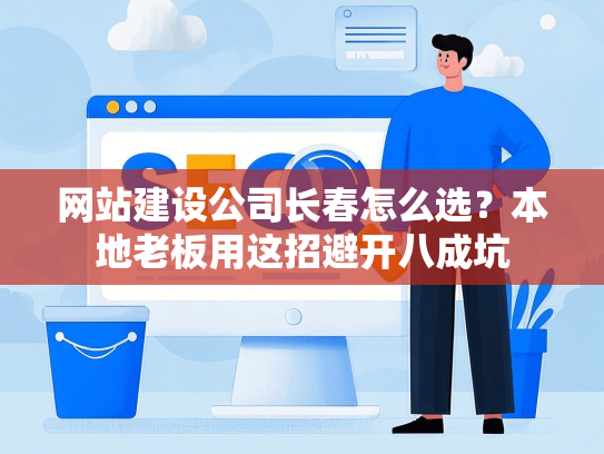网站建设公司长春怎么选？本地老板用这招避开八成坑