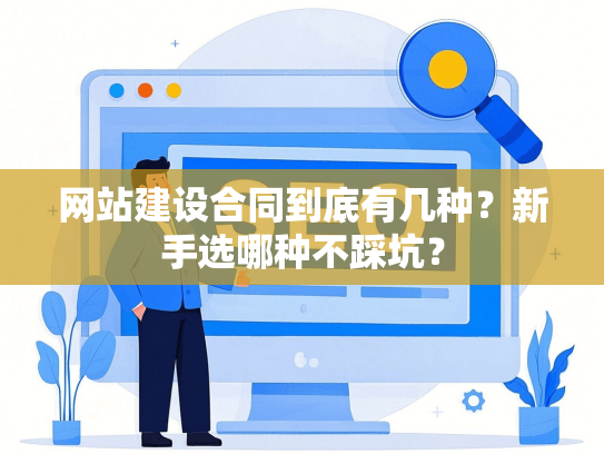 网站建设合同到底有几种？新手选哪种不踩坑？