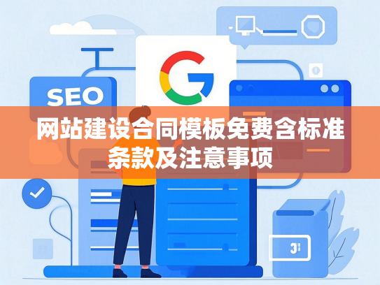 网站建设合同模板免费含标准条款及注意事项