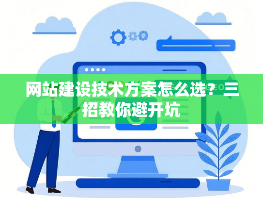 网站建设技术方案怎么选？三招教你避开坑