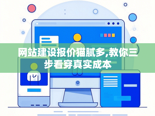 网站建设报价猫腻多,教你三步看穿真实成本