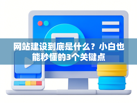 网站建设到底是什么？小白也能秒懂的3个关键点