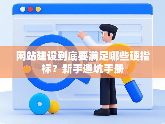 网站建设到底要满足哪些硬指标？新手避坑手册