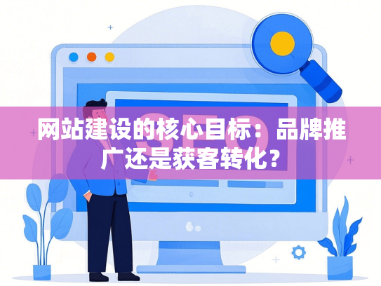 网站建设的核心目标：品牌推广还是获客转化？-第1张图片