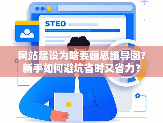 网站建设为啥要画思维导图？新手如何避坑省时又省力？